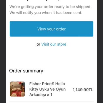 Fisher-Price Uyku Arkadaşım Gecikti, İletişim Sıfır!