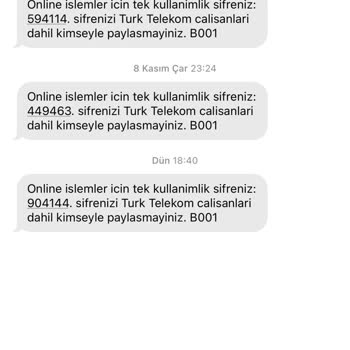 Türk Telekom'dan Arıyorum Diyerek Aradılar