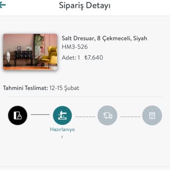 Vivense'DE Geciken Teslimat!