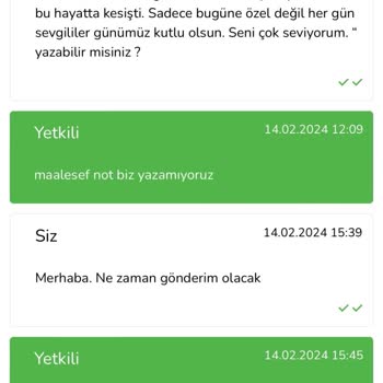 Çiçek Sepeti Sipariş Sırasında Sistem Hatası Nedenli Teslimat Problemi