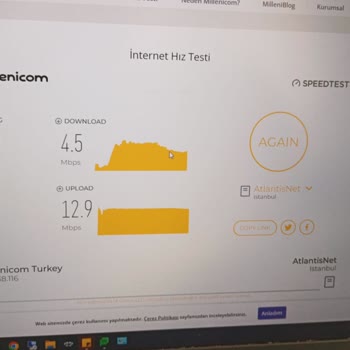 Millenicom İnternet Hız Sorunu