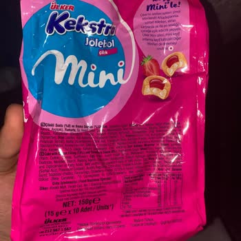 Ülker Kekstra Mini Paketi Hatası