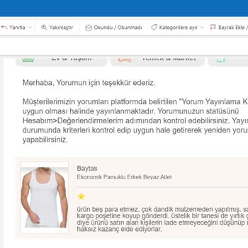 Trendyol Ürün Yorumunu Yayınlamıyor