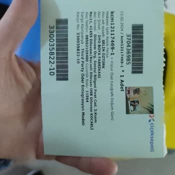 Çiçek Sepeti Eksik Ürün Gönderimi