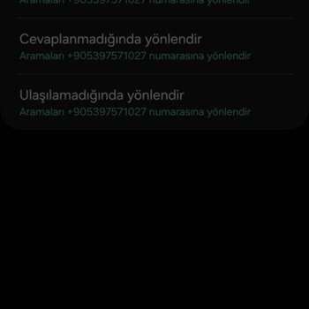 Turkcell Çağrı Yönlendirme İptali