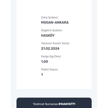 Aras Kargo Kargom Nerede? Günlerdir Gelmiyor