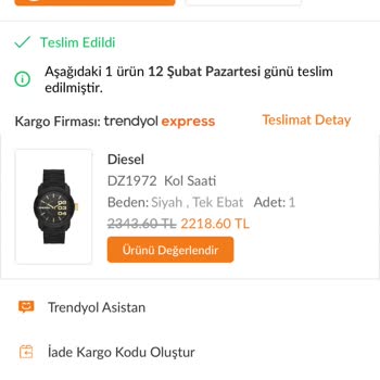 Saat & Saat Trendyol Saat &Saat Mağdurum