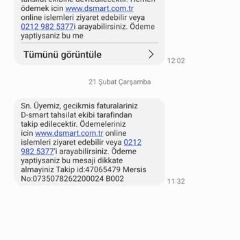 Rgn İletişim Yanlış Kişiye Borç Mesajları: D Smart Hesabı Kapandı!