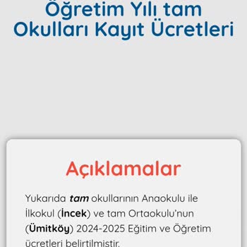 Tam Okulları 2hafta İçinde Görüştüğümüz Fiyatı 70bin Arttırdı!