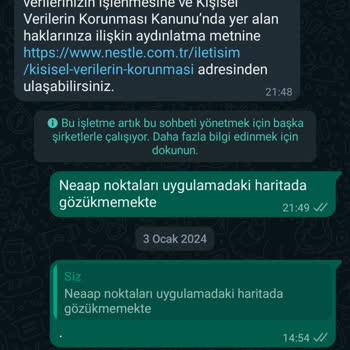 Nescafe Neapp Uygulamasındaki Noktalar Görünmüyor
