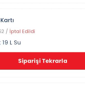 Hayat Su Danone Hayat İçecek Su Ücret İadesi Yapmadı