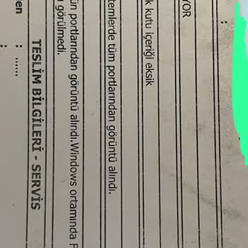 İnce Hesap 2. El Ekran Kartı Gönderiyor