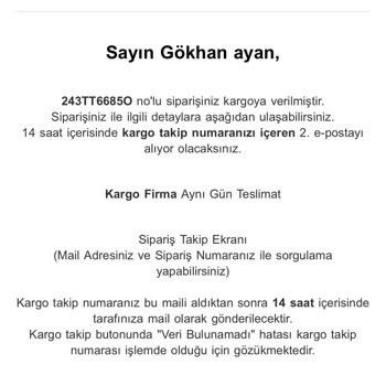 Pababo.com Geciken Sipariş Ve İletişim Sorunu