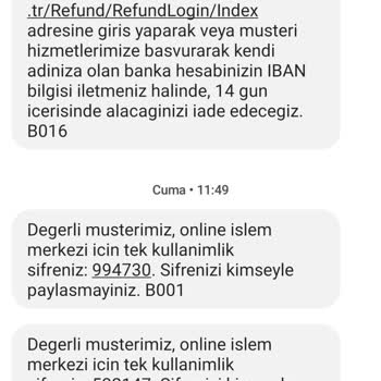 TurkNet İptal Problemi İle İlgili