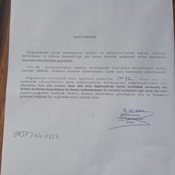 Greyder Firması Sattığı Ürünün Arkasında Durmuyor.