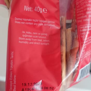 Ülker Geçmiş Tarihli Ürün