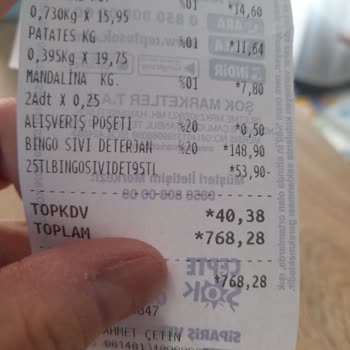 Bingo Deterjan Müşteriyi Aldatıyor
