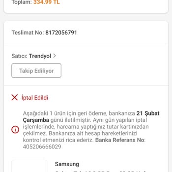 Trendyol Haksız Yere Sipariş İptal Ediyor.