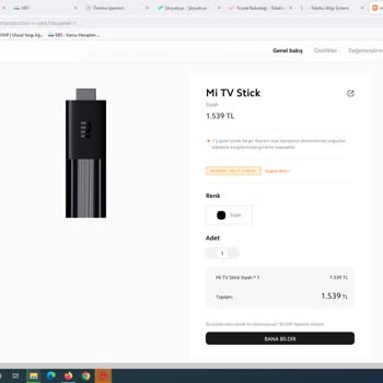 Aqua Florya AVM Xiaomi Ürünümü İade Etmiyor. Ücret İadesini Eksik Yapıyor.