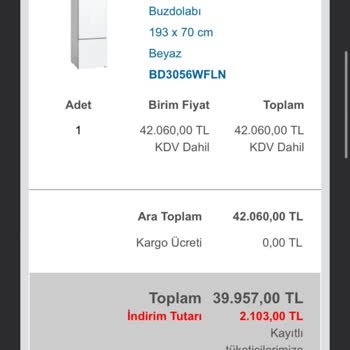 Profilo Uzun Bekleyiş Sonrası Buzdolabı Hayal Kırıklığı