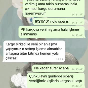 Qafiye Prive Dan Şal Aldım 20 Gündür Göndermediler