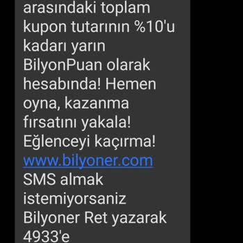 Https://www.bilyoner.com Üyelik İptali 0850 272 0272 Yapmıyorlar