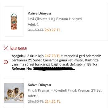Kahve Dünyası Trendyol Karşılanmayan Ve İptal Edilen Ürün Fiyaskosu