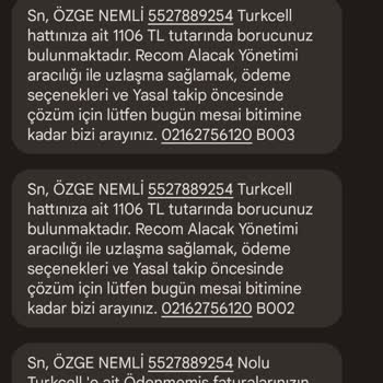 Turkcell Operatör Değişikliği Sonrası Fatura Şoku
