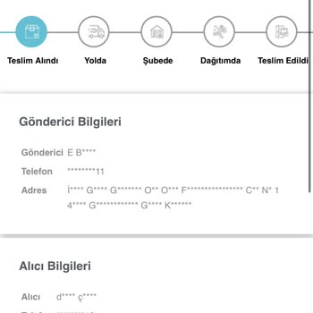 ebebek Scotty Kargo Teslim Edilemeyen Kargo