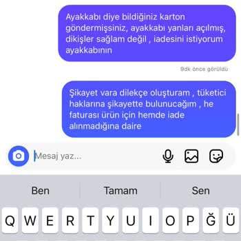 Star Erkek Ayakkabı Alınan Tüm Ayakkabılar Kalitesiz