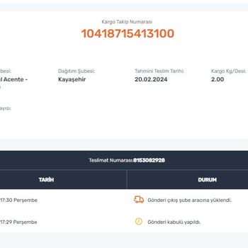 Trendyol - Sürat Kargo İş Birliği