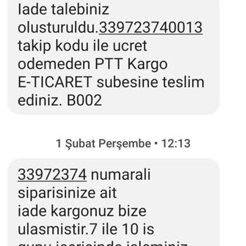 Sefamerve Para İademi Yapmadılar
