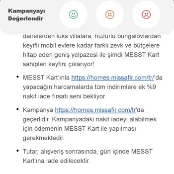Messt Kart Nakit İade
