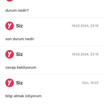 Yemeksepeti'nin Yanlış Adrese Teslimlerine Rağmen İade Almamaları