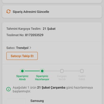 Trendyol Canceled Discounted Samsung Galaxy TAB A8 Order!