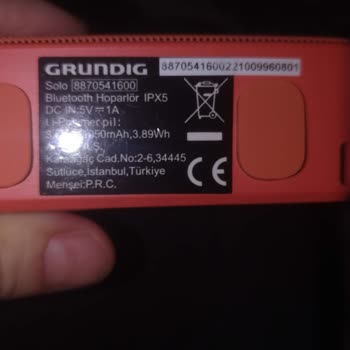 Grundig Hoparlör Bilgisayar Bağlanıyor Sonra Bağlantıyı İptal Kabloyla İptali