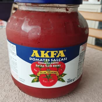 Akfa Salçam Çok Ekşi Çıktı