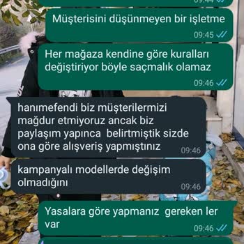 Fatma Kılıç Butik Hayal Kırıklığı Para İadesi Ve Ürün İptali İstiyorum