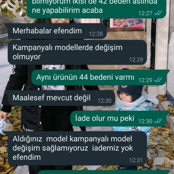 Fatma Kılıç Butik Hayal Kırıklığı Para İadesi Ve Ürün İptali İstiyorum