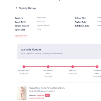 Penti Onay Almadan Sipariş İptali Yapıyor
