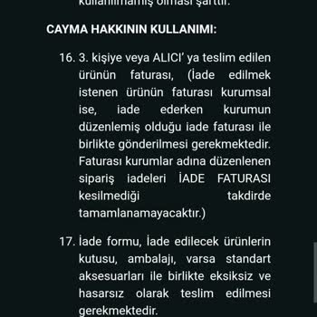 Hirdavatalet.com Beyaz Tavan Vantilatörü İade Sürecinde Yaşanan Sorun