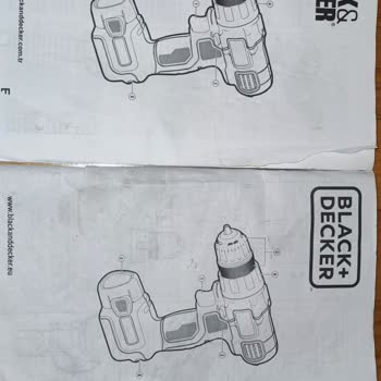 Black&Decker Spare Parts Fail! 2016 Drill Battery Dead