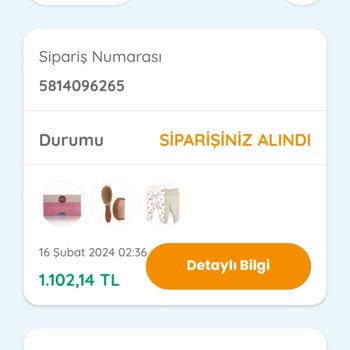 Ebebek Mobil Uygulama Siparişi Mağduruyum