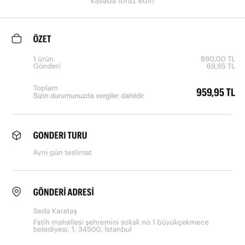 Pull and Bear Siparişte Gecikme Sorumsuzluk