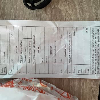 Yanlış Ürün Popeys
