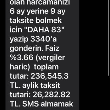 Garanti Bankası Bonus Eğitime Taksit Fiyaskosu