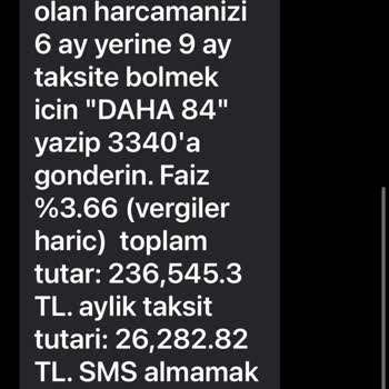 Garanti Bankası Bonus Eğitime Taksit Fiyaskosu