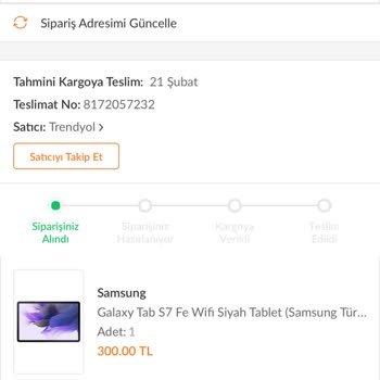 Trendyol Kampanyalı Ürünümü İptal Etti