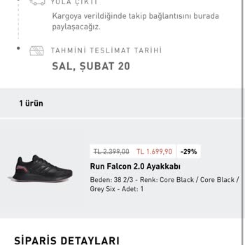 Adidas Uygulaması Pişmanlık! Mağduriyet