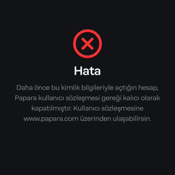 Papara Onaylı Hesap İstiyorum